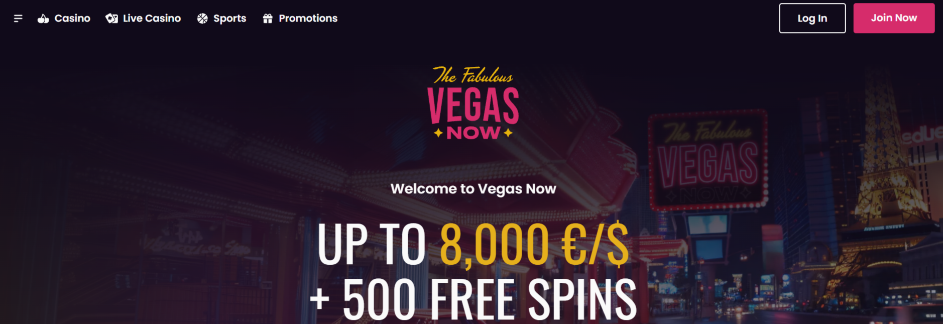 Vegas Now Casino